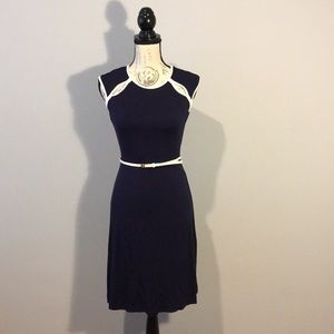Calvin Klein Navy Blue Dress